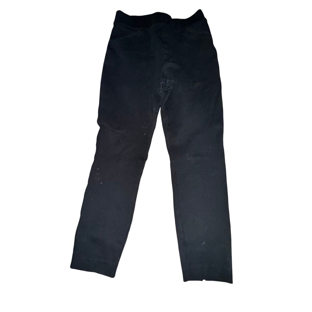 Spanx The Perfect Black Pant Womens Size M Black Ankle Backseam Skinny High Rise